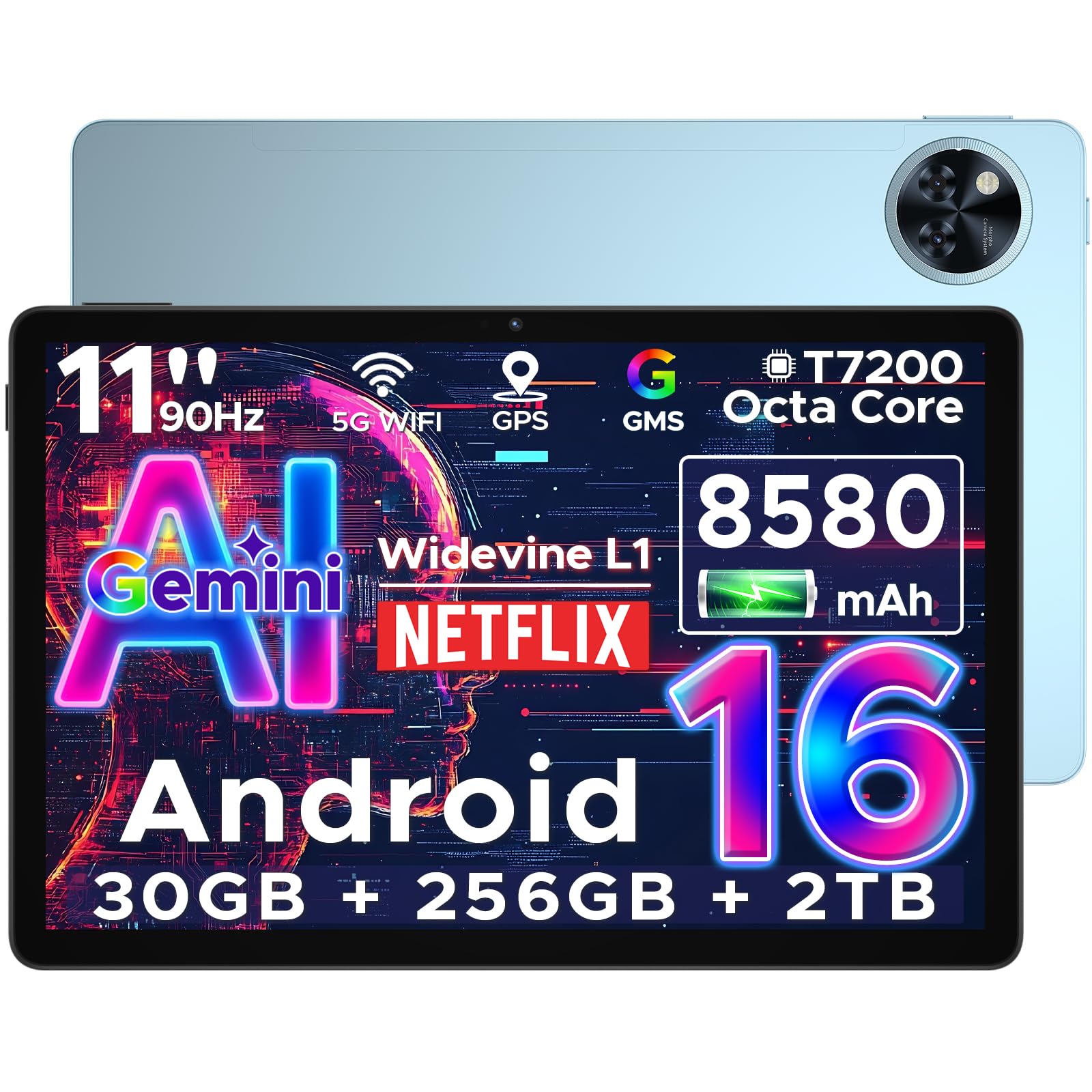 Gemini 11インチタブレット 30GB+256GB Gemini 11インチタブレット 30GB+256GB DOOGEE U11 Pro Android 16