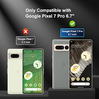 GiiYoon 3 PACK Screen Protector for Google Pixel 7 Pro Flexible TPU Film [Support Fingerprint Touch] [HD Full Coverage] [Easy Installation] [Scratch Resistant]
