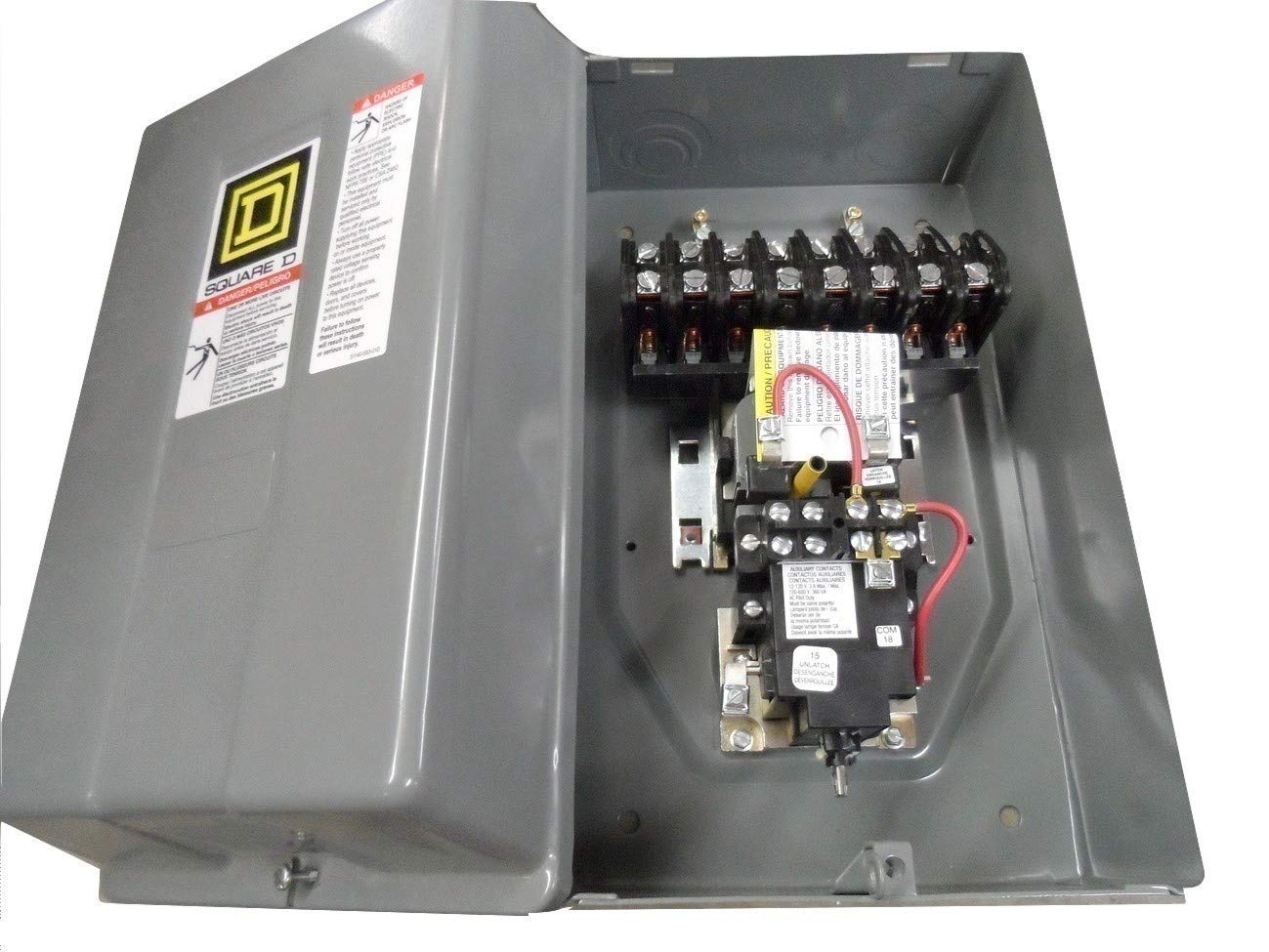 Square D 8903LXG1200V02 Lighting Contactor 600Vac 30Amp Lx