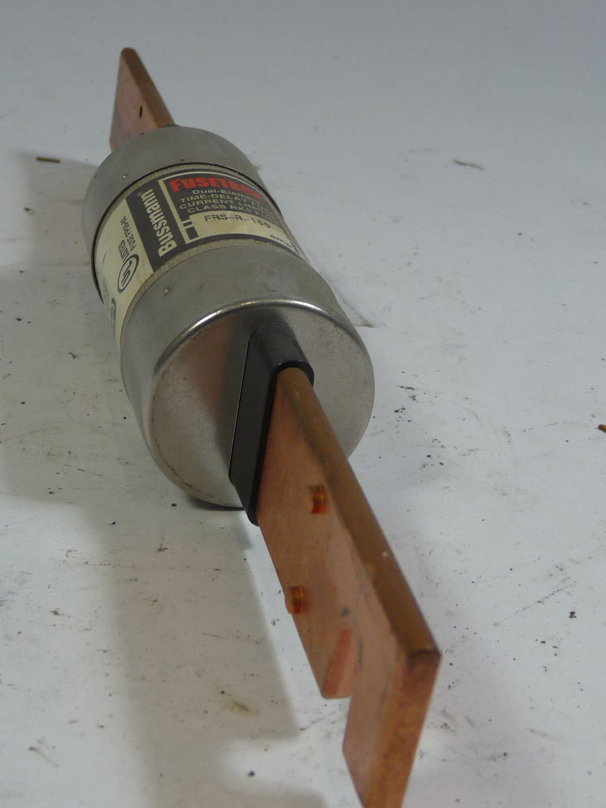 Eaton Bussmann FRS-R-150 Class RK5 FRS-R Time-delay Dual-Element, Current Limiting Fuse, 150 A, Interrupt Rating 200 kA at 600 Vac, 20 kA at 300 Vdc
