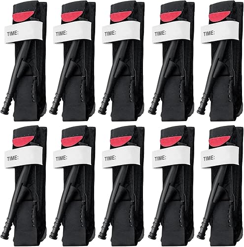 Torniquetes Torniquetes de primeros auxilios Control táctico de hemorragia para salvar vidas,Operación de una sola mano del vendaje hemostático