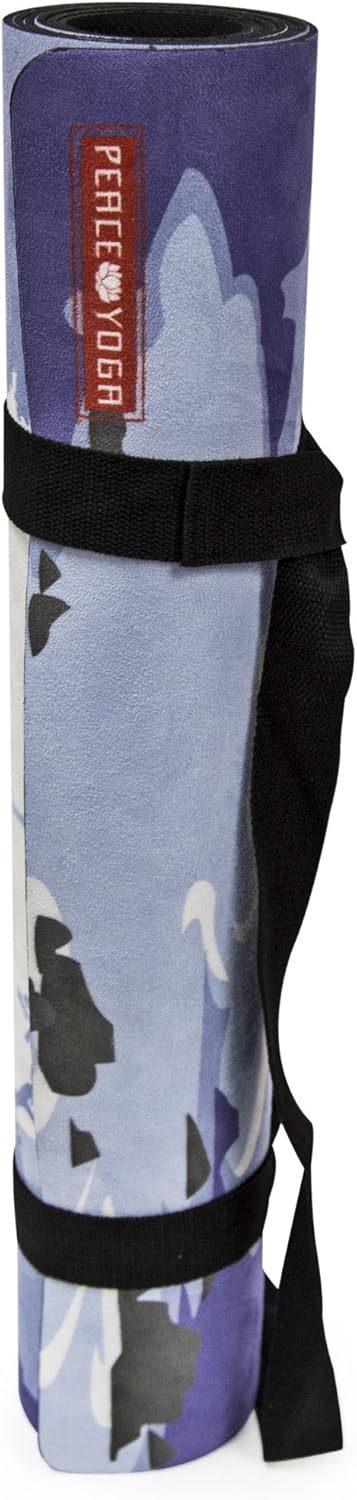 Microfiber Top Hot Yoga Mat Waterfall