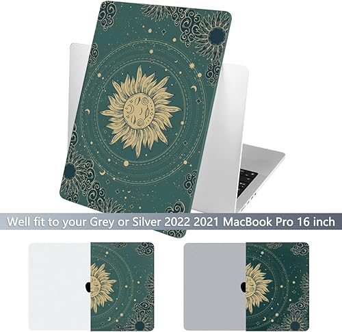 Miniatura 155 de Batianda Funda para MacBook Pro M4 de 16 pulgadas 2024 2023 2021 modelo A3403 A2991 con chip M3 M2 Pro/M1 Max, carcasa rígida de plástico