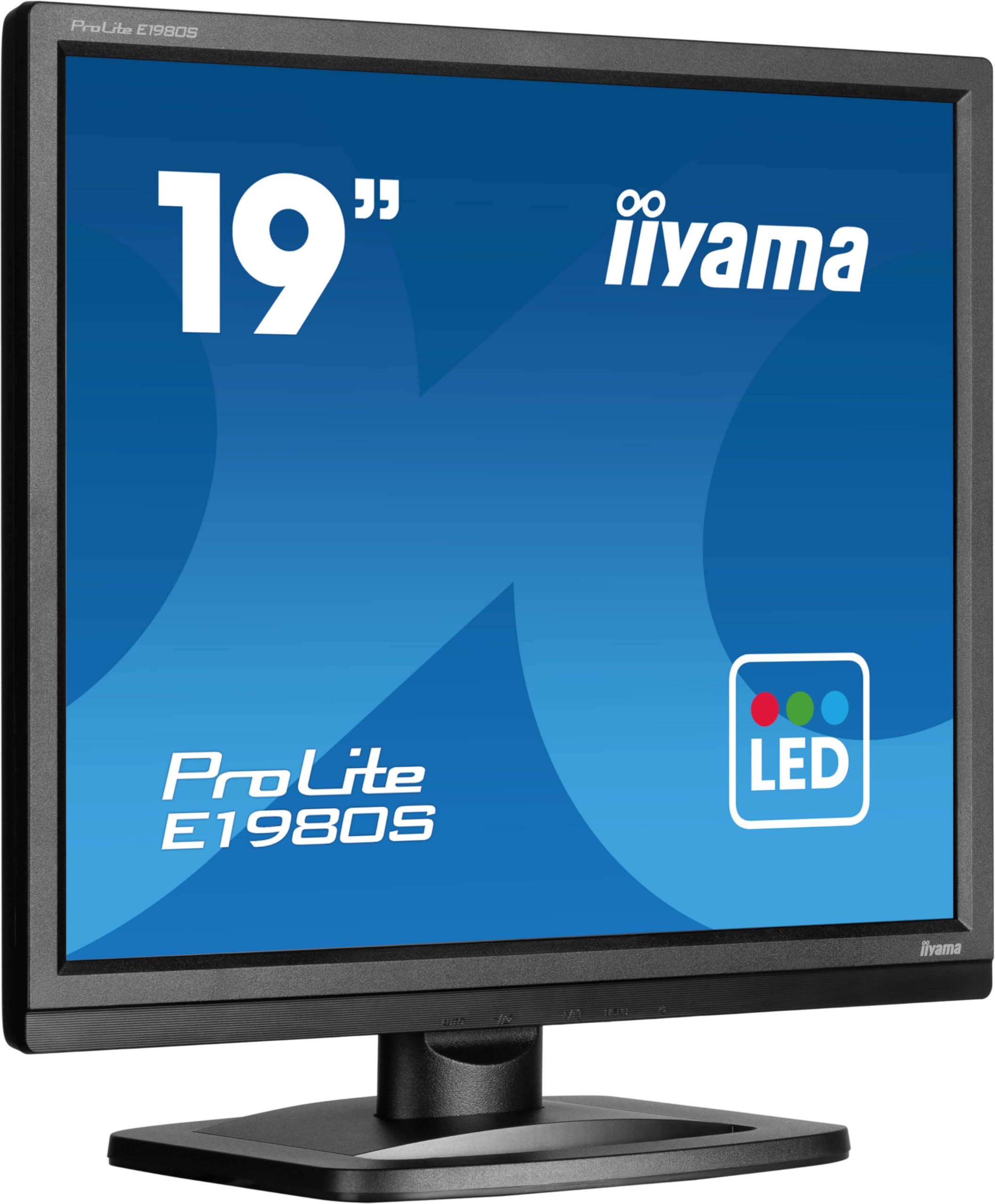 Amazon.com: iiyama Prolite E1980S-B1 LED Monitor, 48 cm, 19 Inches