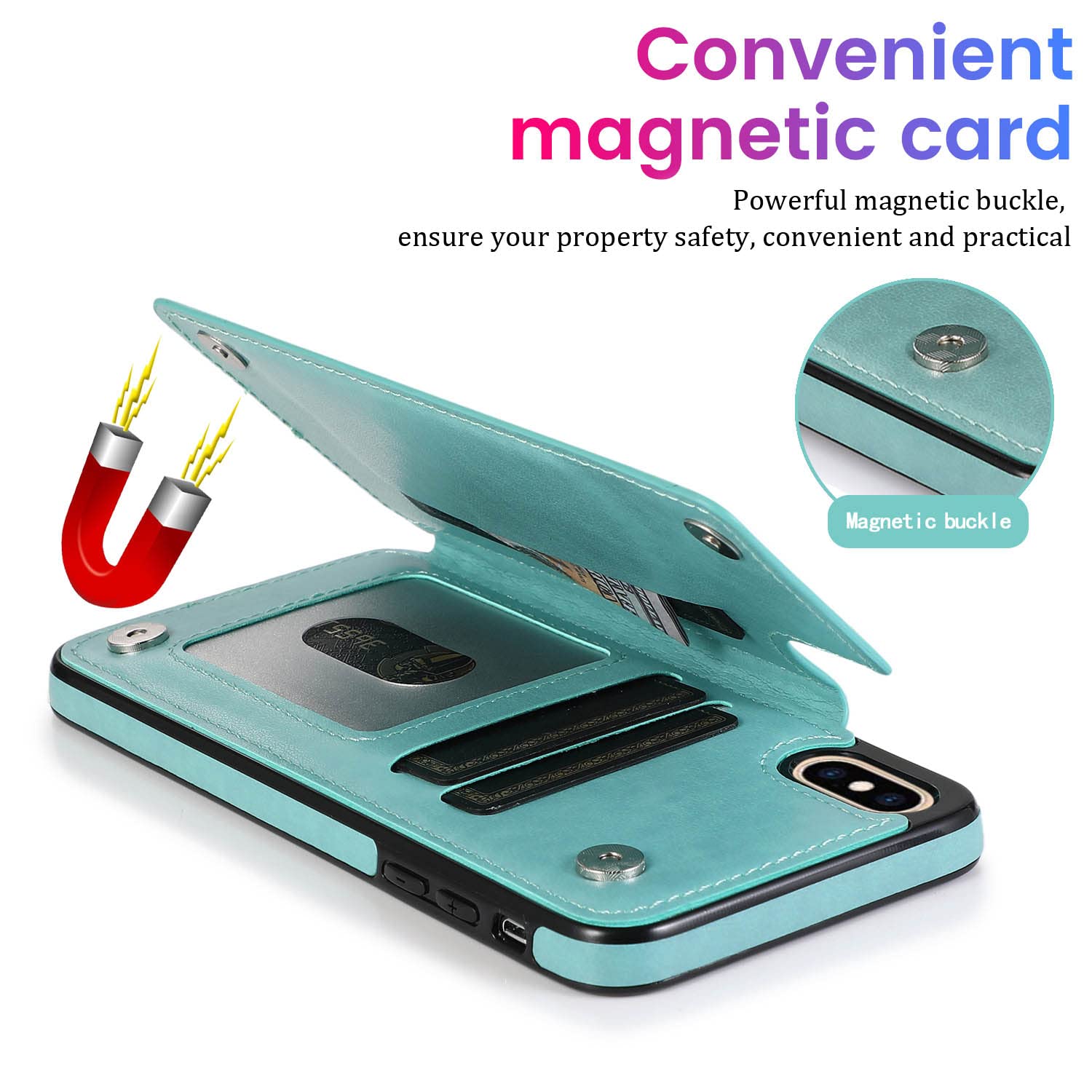 Y-3 - Y-3 iPhone X レザー携帯カバー BOOKLET FUNCTIONAL iPhone X Case, iPhone Xs Case PU Leather TPU Wallet Cover