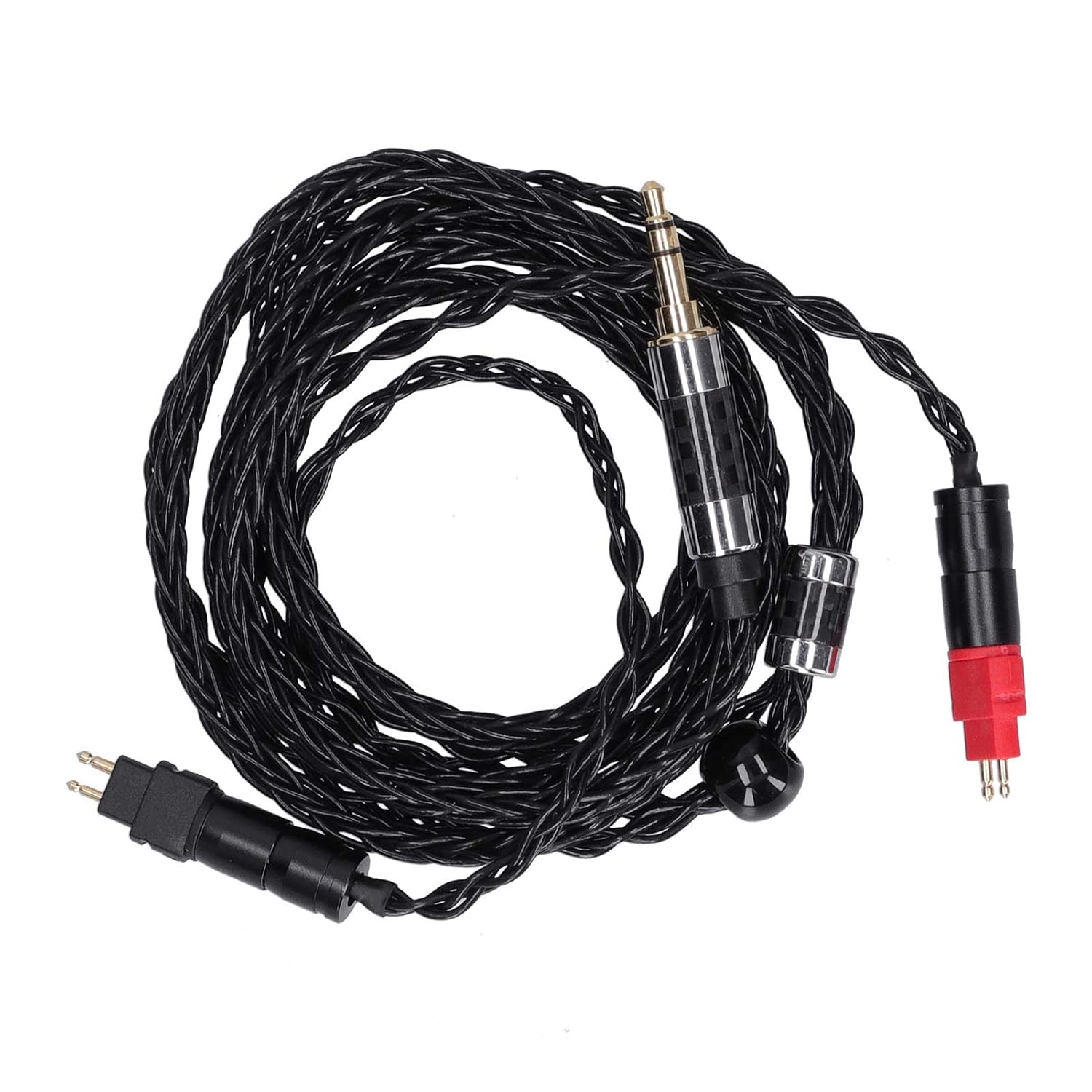 Hilitand Headphone Audio Cable,Double Needle 8 Core Balanced OCC Silver Plated Audio Cable, for for HD600 HD580 HD650 HD660s (3.5MM)