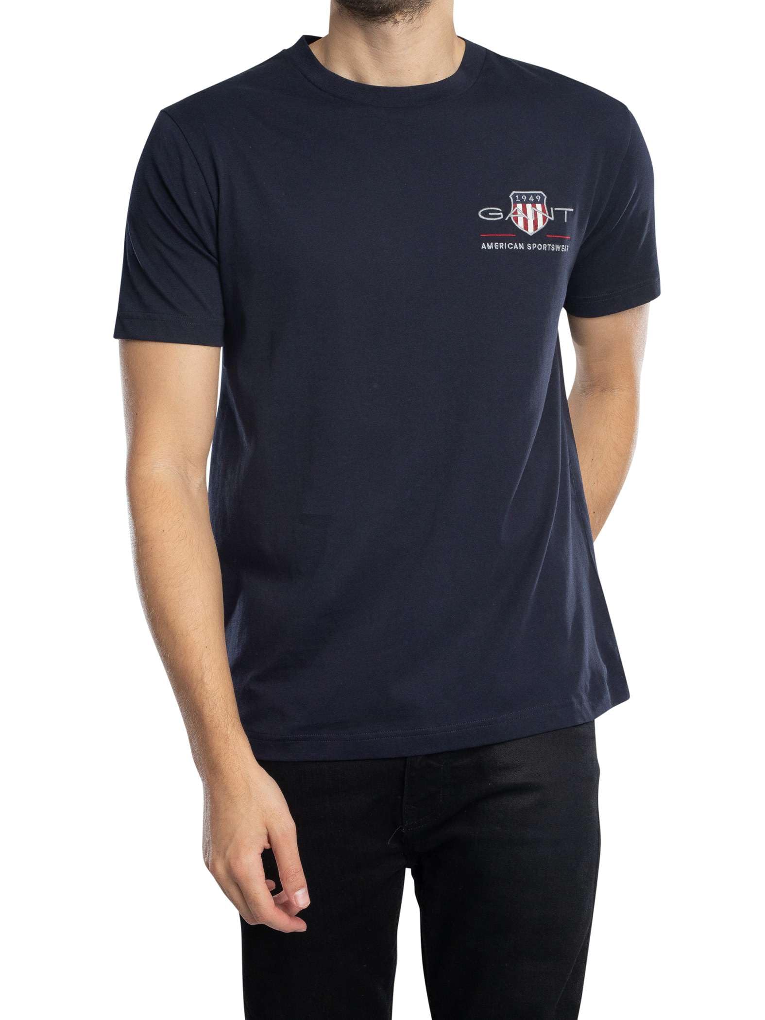 GANT T-Shirt Kurzarmshirt