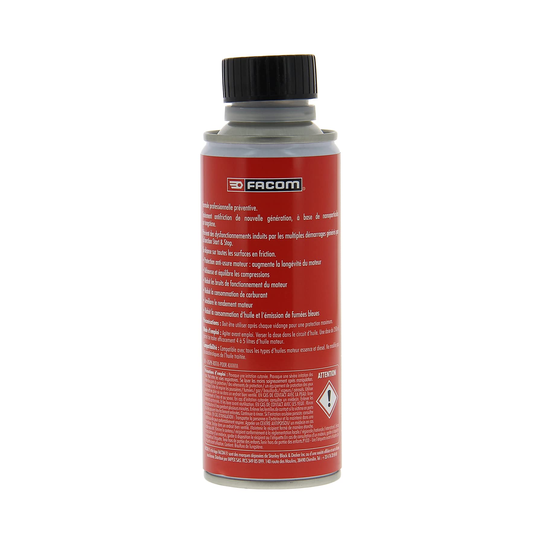 FACOM Traitement Anti-Friction Moteurs Start&Stop 250ml