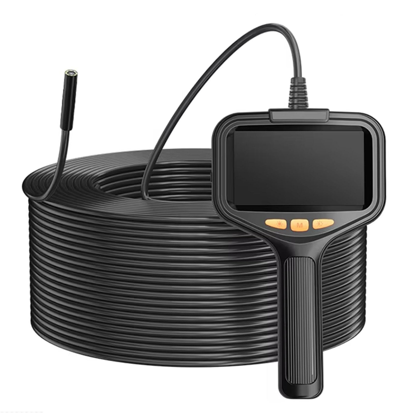 Endoscope de Poche 8mm, Écran LCD Couleur 4.3 Pouces, Batterie 2600mAh, IP67 Étanche