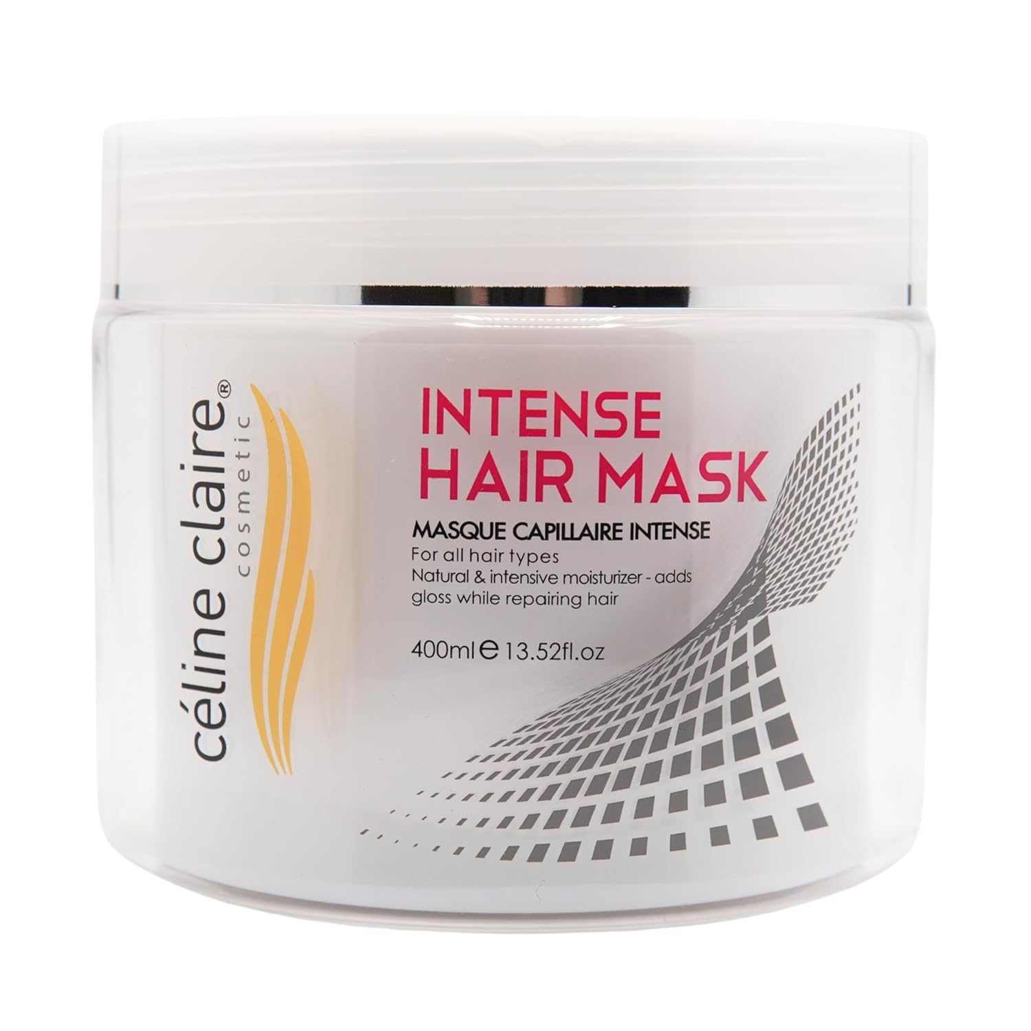 Celine Claire Intensive Hair Mask | Deep Moisturizing Conditioner | Repairs and Protect hair strands | 400 ML Pack for treatment and repair of Damaged, Color-Treated, Dry or Frizzy hair