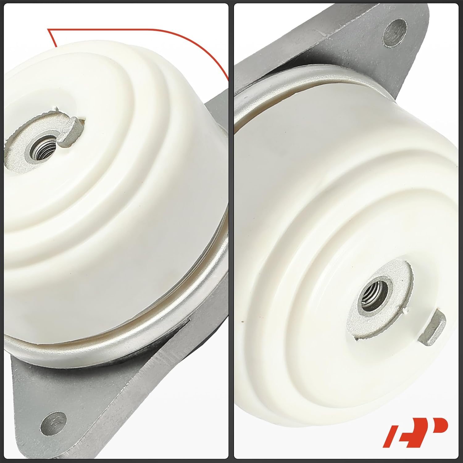 A-Premium Engine Motor and Transmission Mount Kit Compatible with Mercedes-Benz C300 2008-2012, C350 2008-2011, GLK350 2010-2012, 3.0L 3.5L, AWD, 2-PC Set, Replace # 2042401517, 2010-594175