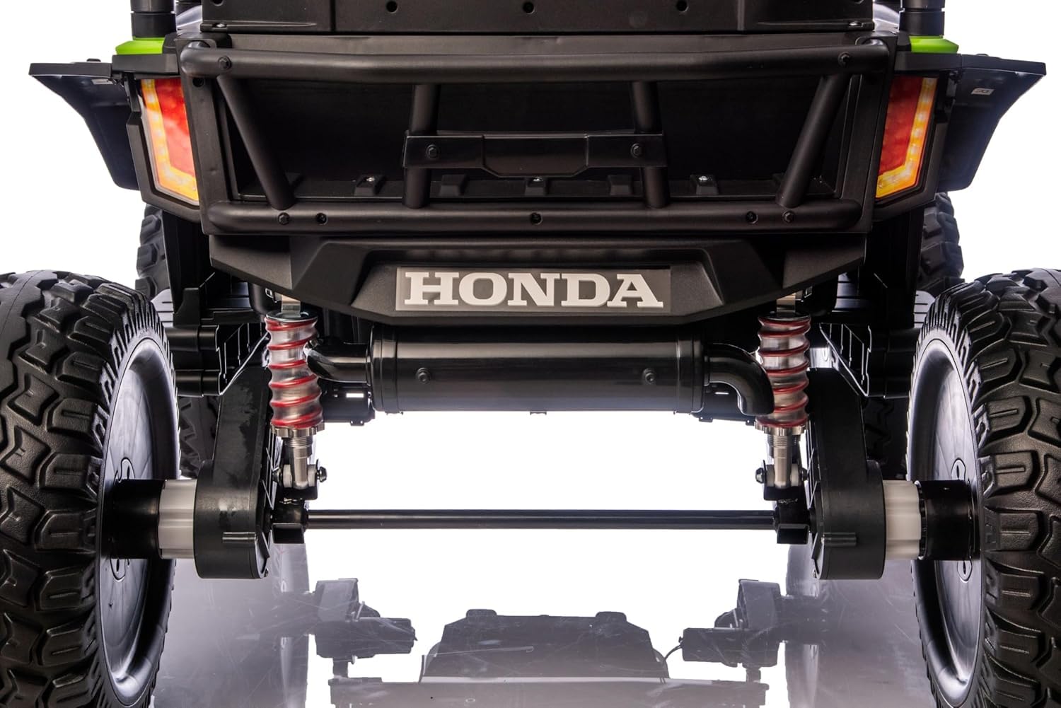 Macchina Elettrica 4x4 Motori 24V Maxi Buggy Honda Talon Fuoristrada 2 Posti per Bambini Ruote in Gomma Cinture a 3 Punti Telecomando Bluetooth fino a 60kg