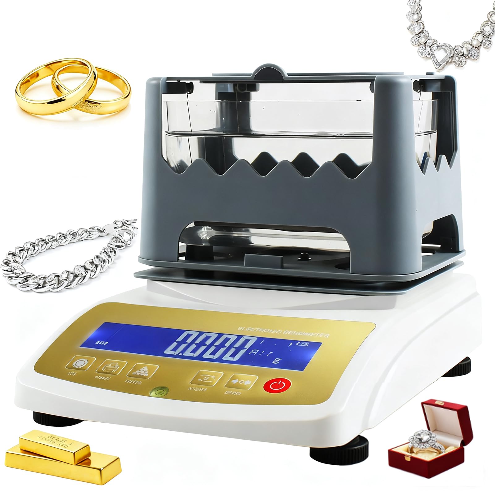 Testeur de métaux précieux indispensable pour les raffineries et l'estimation de l'or