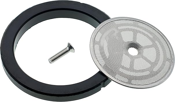 Espresso Machine Maintenance Kit Precision Shower-Screen, Grouphead Gasket, and Flat Head Screw Compatible with Bezzera, Nuova Simonelli, Faema, Pasquini, and More