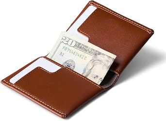 Bellroy Slim Sleeve, slim leather wallet (Max. 8 cards and bills)