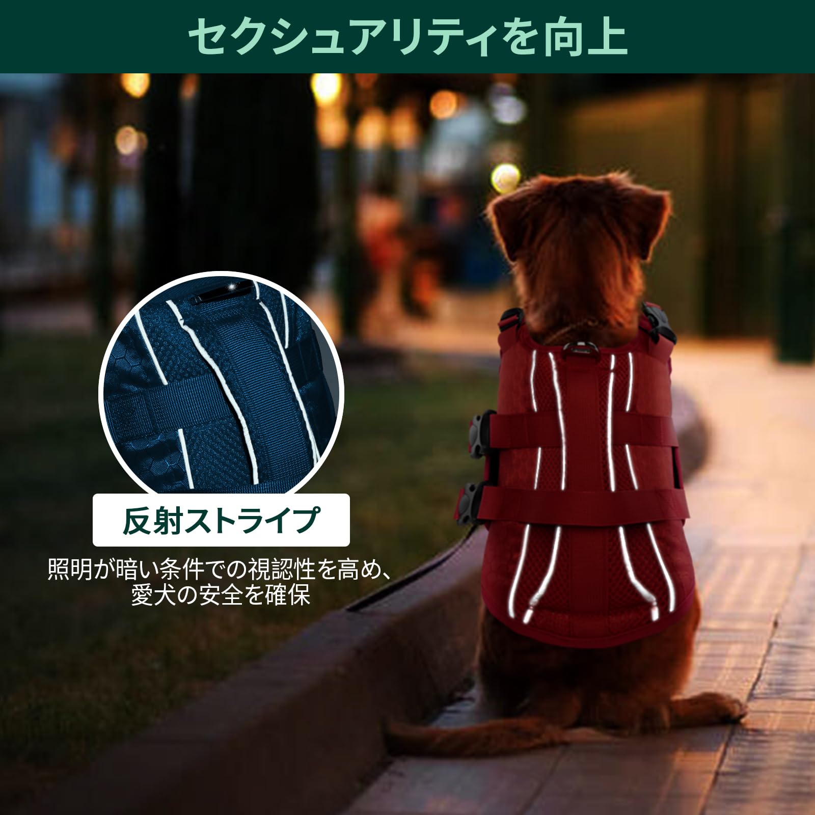 Amazon | Kuoser犬用ライフジャケット 大型犬用 高浮力 反射