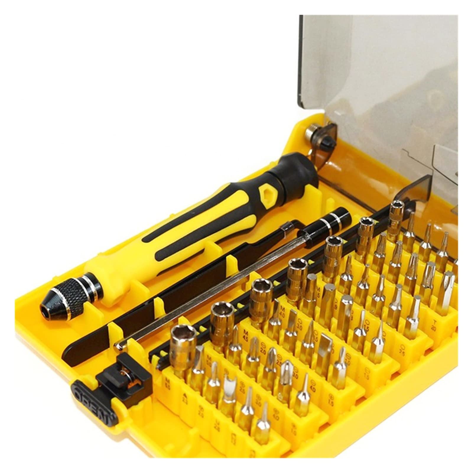 45 in 1 Präzisions-Schraubendreher-Set, magnetisches Reparaturwerkzeug-Set für Elektronik