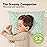 KeaBabies 2-Pack Toddler Pillow 13x18 - Soft Organic Cotton Kids Travel Bed Pillows for Sleeping, School, Nap, Machine Washable, Toddlers 2 to 5, Pillowcase Sold Separately (DinoLand)