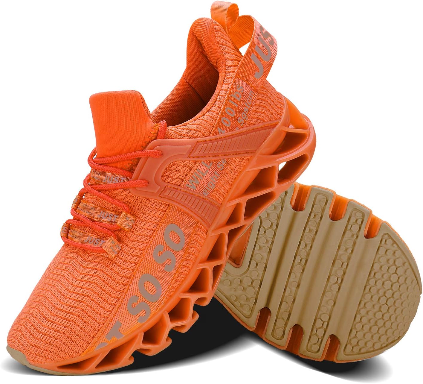 Wonesion Womens Walking Running Shoes Athletic Blade Non Slip Tennis Fashion Sneakers - Image 7