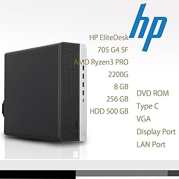 【本体】HP EliteDesk 705 G4 SFF Ryzen3 Amazon.co.jp: 【整備済み品】 デスクトップHP EliteDesk 705 G4