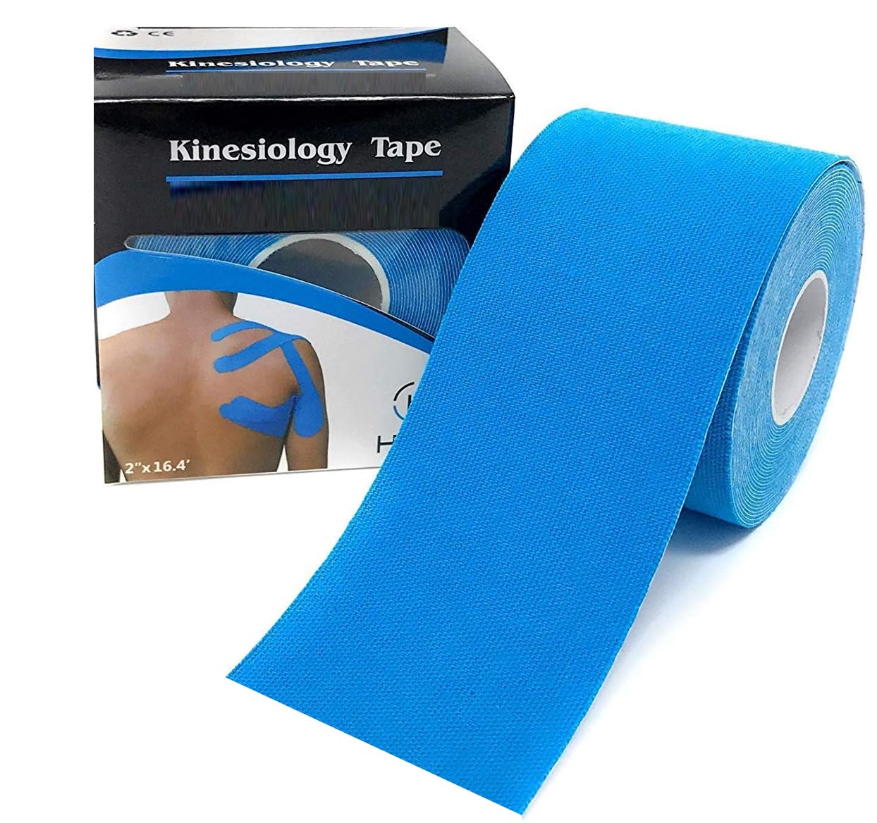D-fix Kinesiology Tape For Physiotherapy Kinesio Tape For Sports Injury Pain Relief Muscle Tape For Shoulder, Athletic Tape For Pain Support -(5 M X 5 Cm) Multicolor