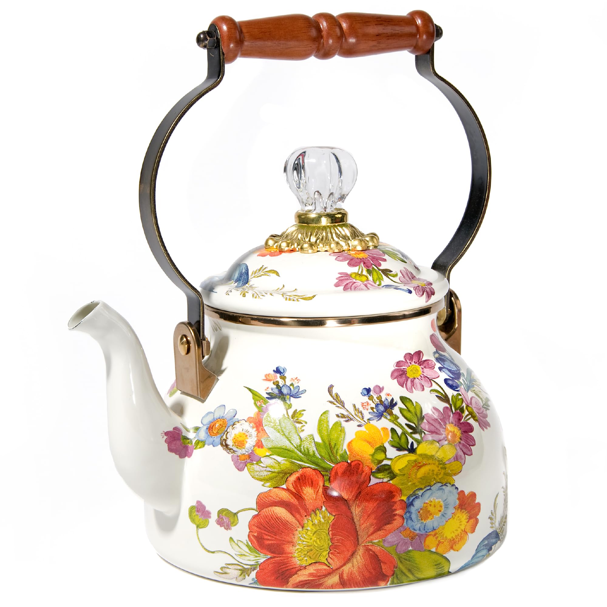 マッケンジーチャイルズ　ケトル Amazon | MACKENZIE-CHILDS エナメルティーケトル コンロ用