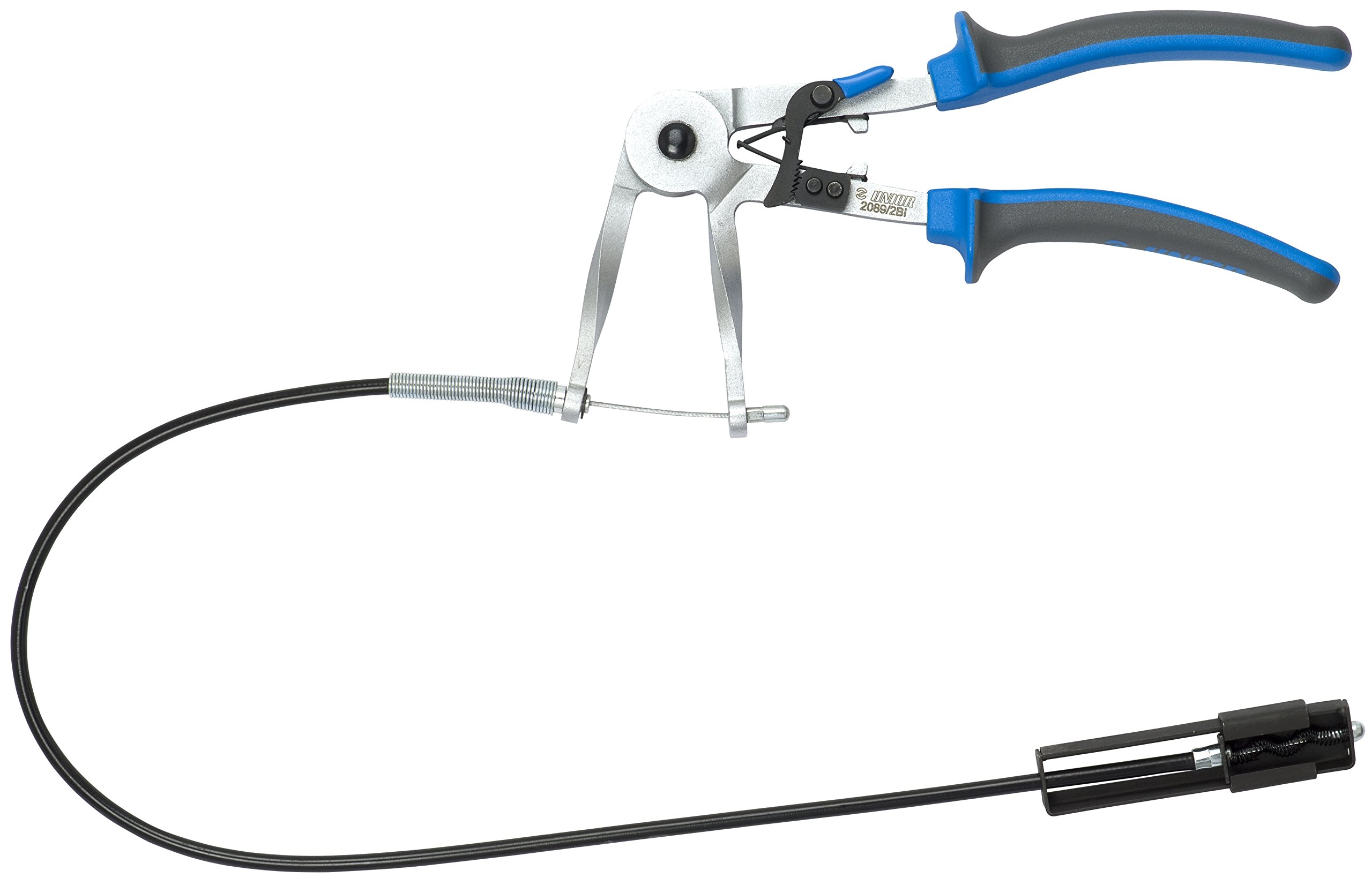Unior 2089/2BI Automatic Spring Clamp Pliers 230, Black