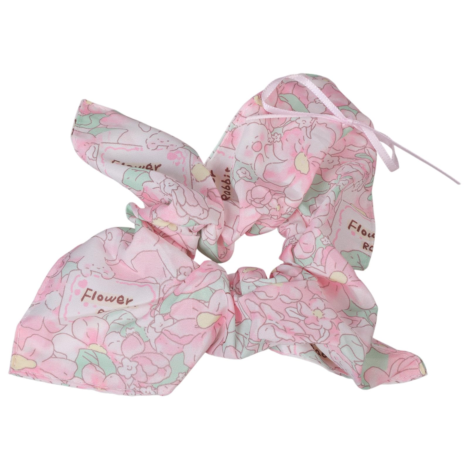 MICFENY Korean Styles Bows Scrunchie Hair Tie For Low Ponytails Adjustable Fabric Headbands Elegant Hair Accessory Multipurpose