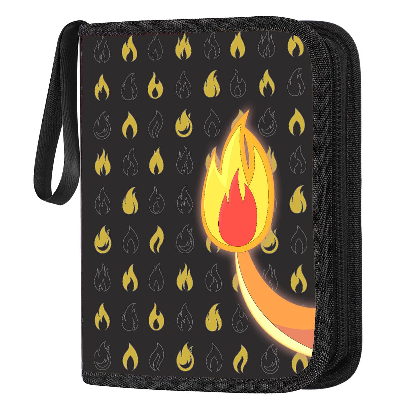 POKONBOY Card Binder Compatible with Standard Size Trading Cards, Carrying Case Fit for Sport Cards Binder Card Holder Trading Card Sleeves Set, Holds Up to 400 Cards - 400 Pockets