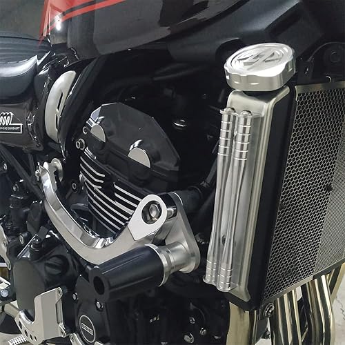 Miniatura 5 de Z900RS 2018-2023 CNC Refit Radiador Protectores para Kawasaki Z 900 RS Radiador Shrouds 2019 2020 2021 2022 ZR900RS cafe Radiador barra lateral
