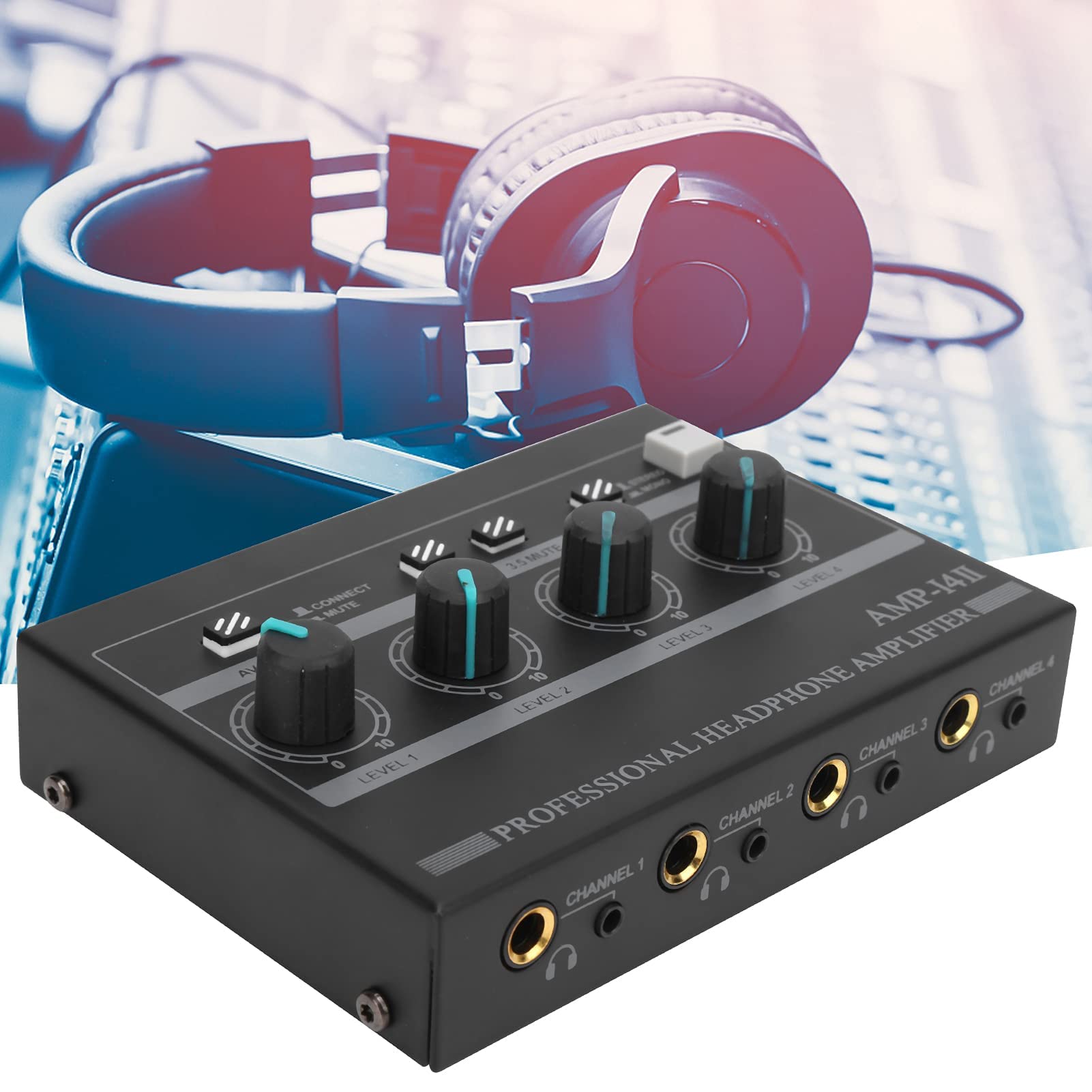 FOSI AUDIO K5 Pro Koptelefoonversterker en DAC Zwart