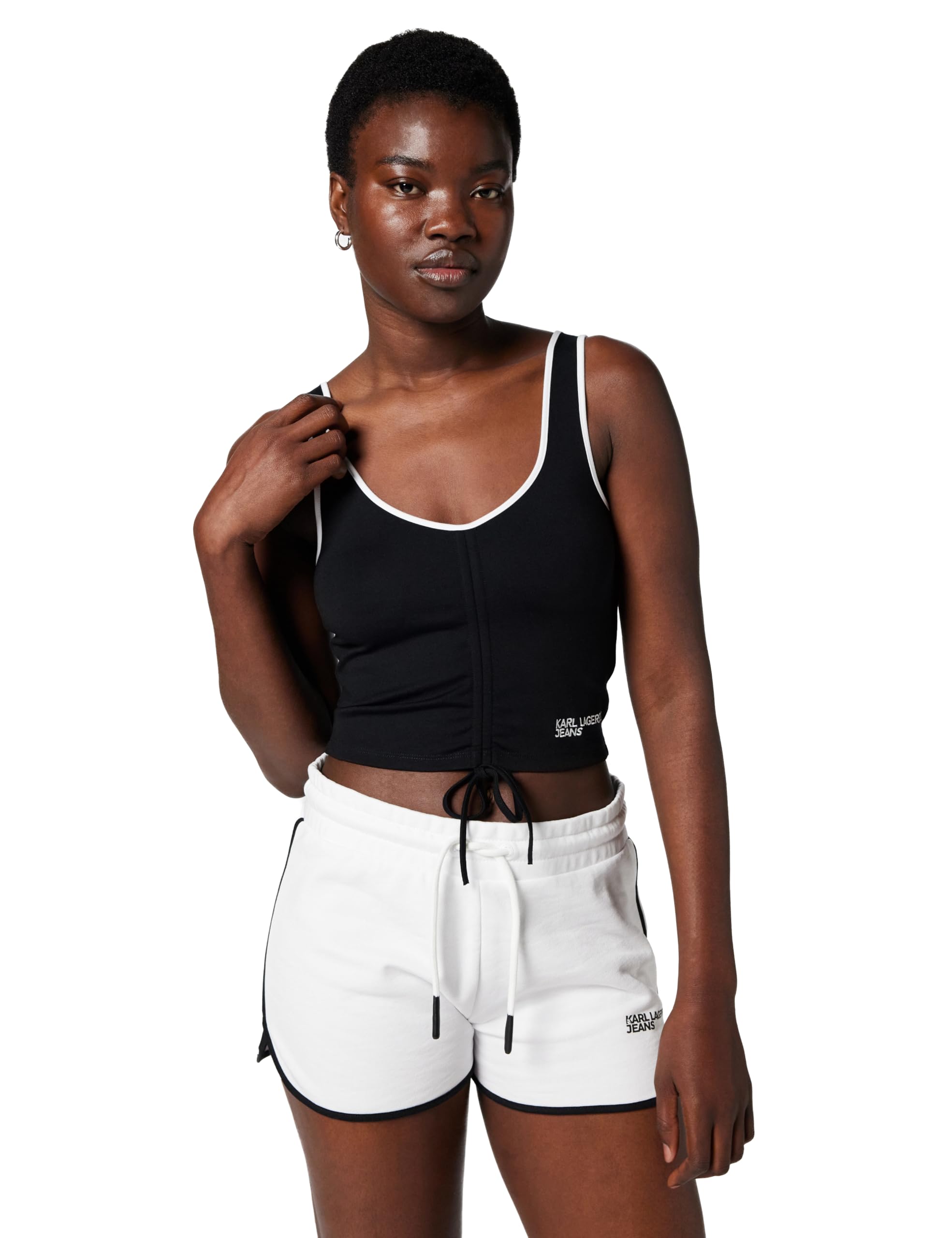 Karl Lagerfeld Jeans Donna Ruched Bralette