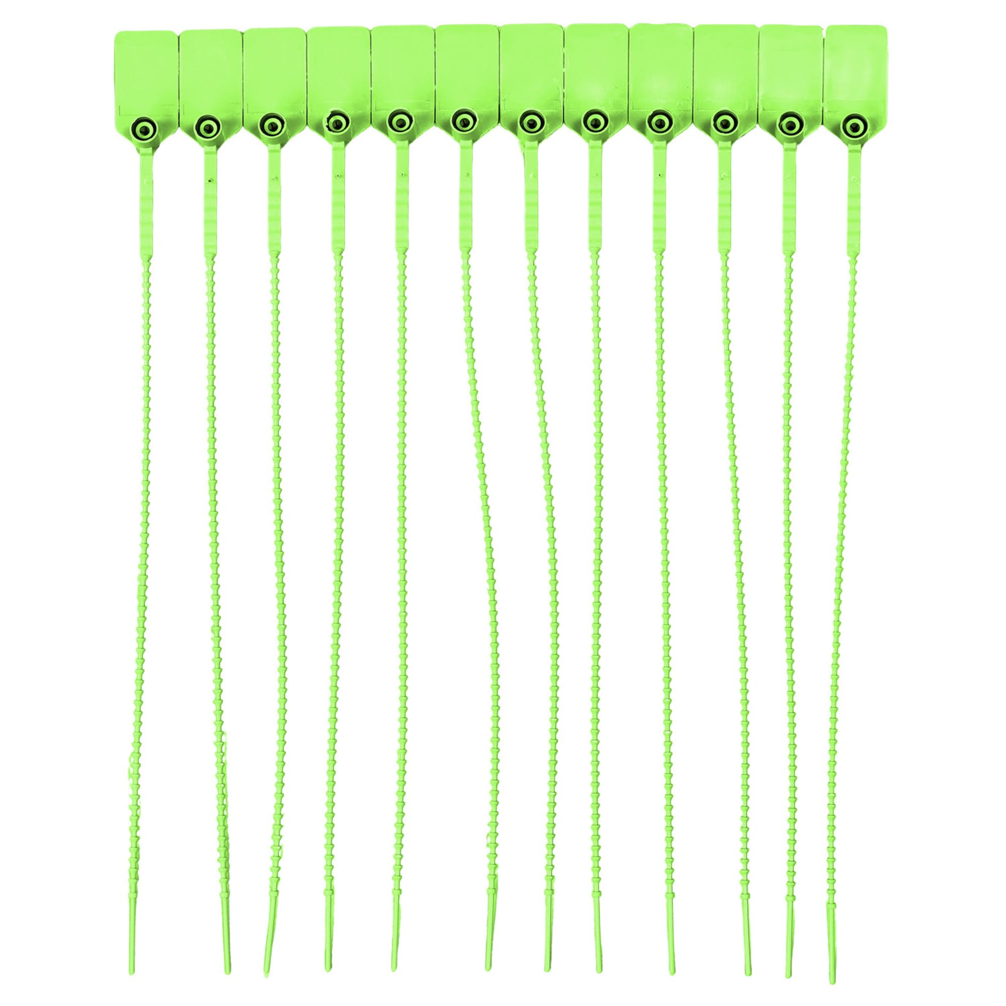 Vigil Anti-Tamper Seal x 100 - For Fire Extinguishers and Other Safety Equipment - 280mm - Green