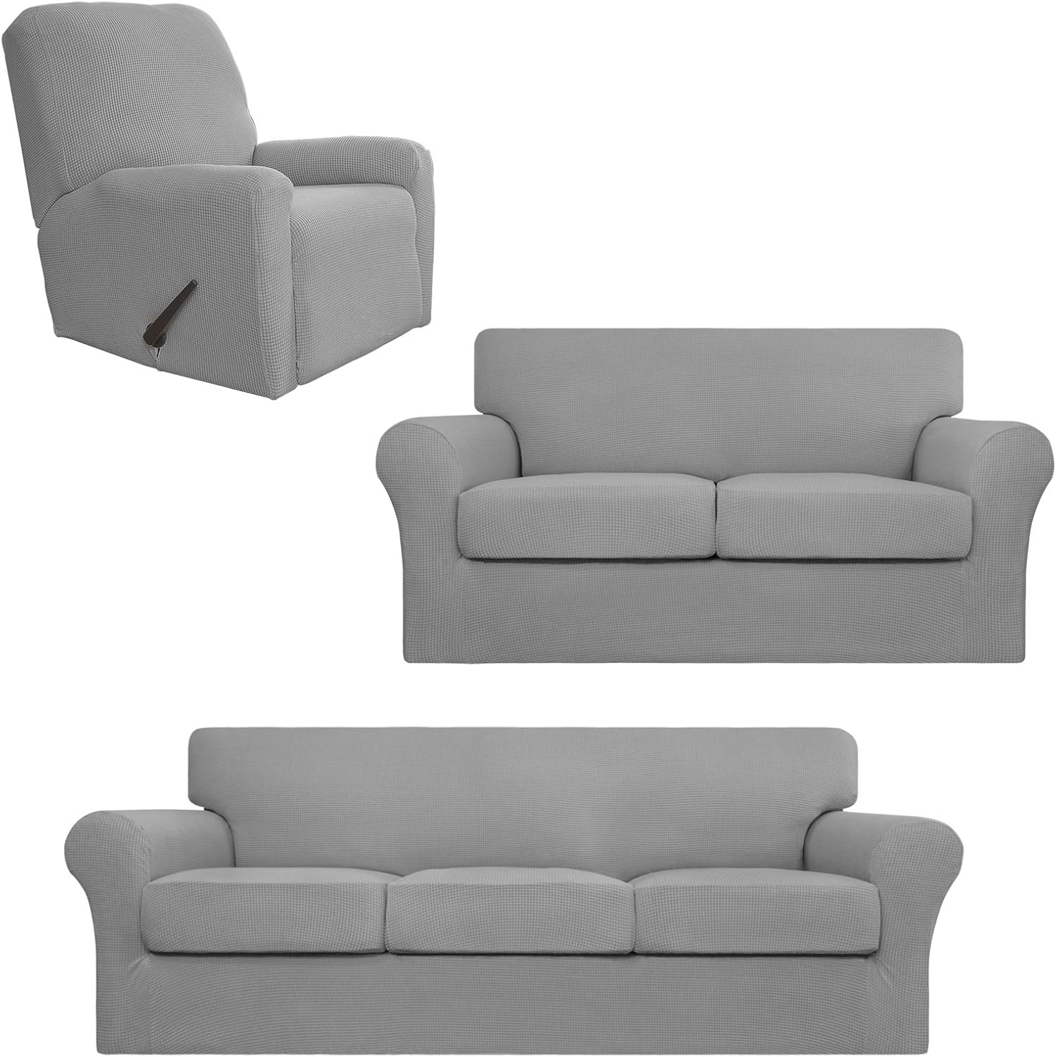 Easy-Going Product Bundles Stretch Loveseat Cover，Sofa Cover，Recliner Cover