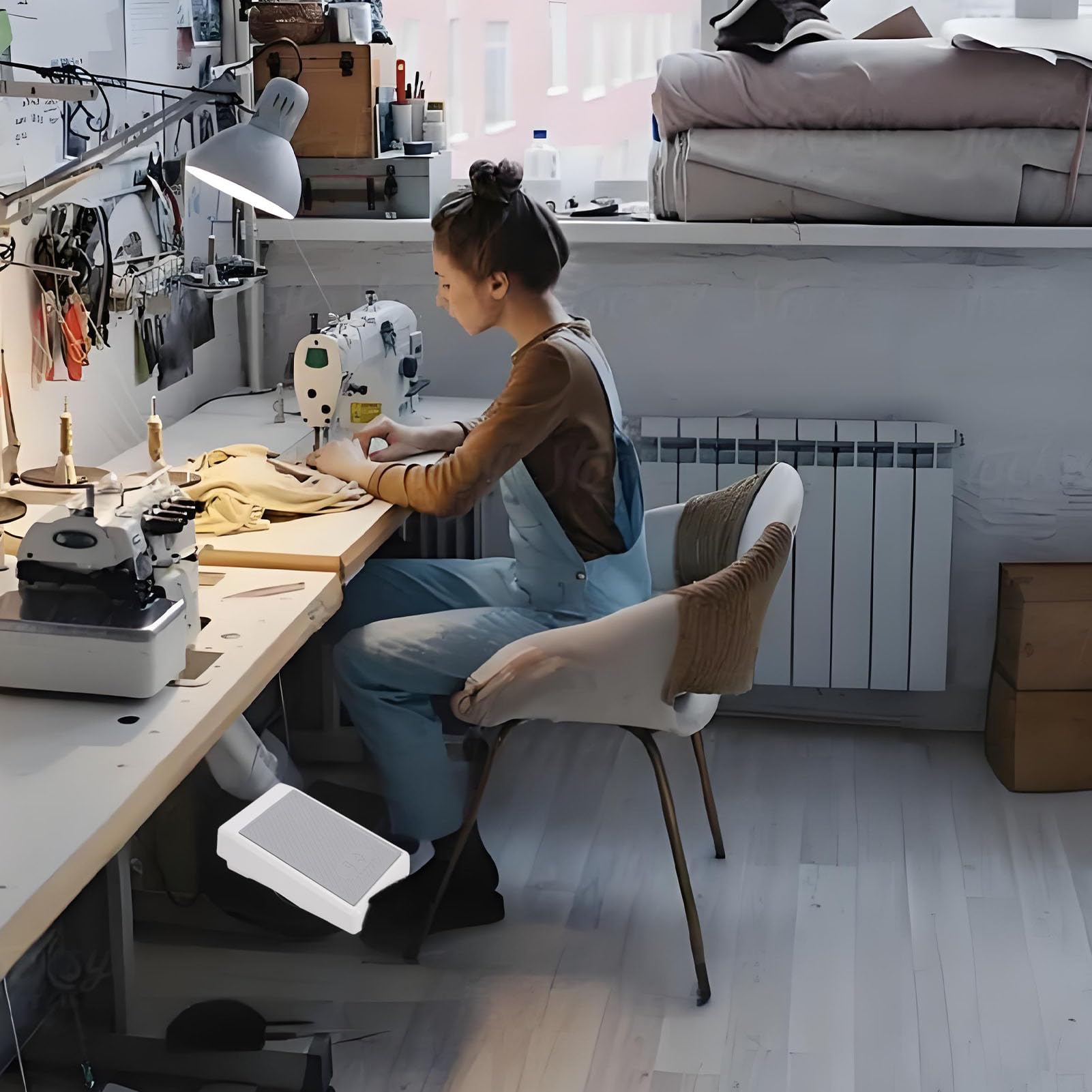 Reemplazo del Pedal de la Máquina de Coser, Control de Plástico