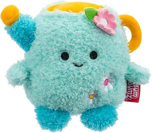 Miniatura 8 de BumBumz SpringBumz - Paquete de 5 peluches de 4.5 pulgadas, zanahoria Carson, pollo amarillo cammie, huevo duro de Ethan, regadera Cosimo y casa de