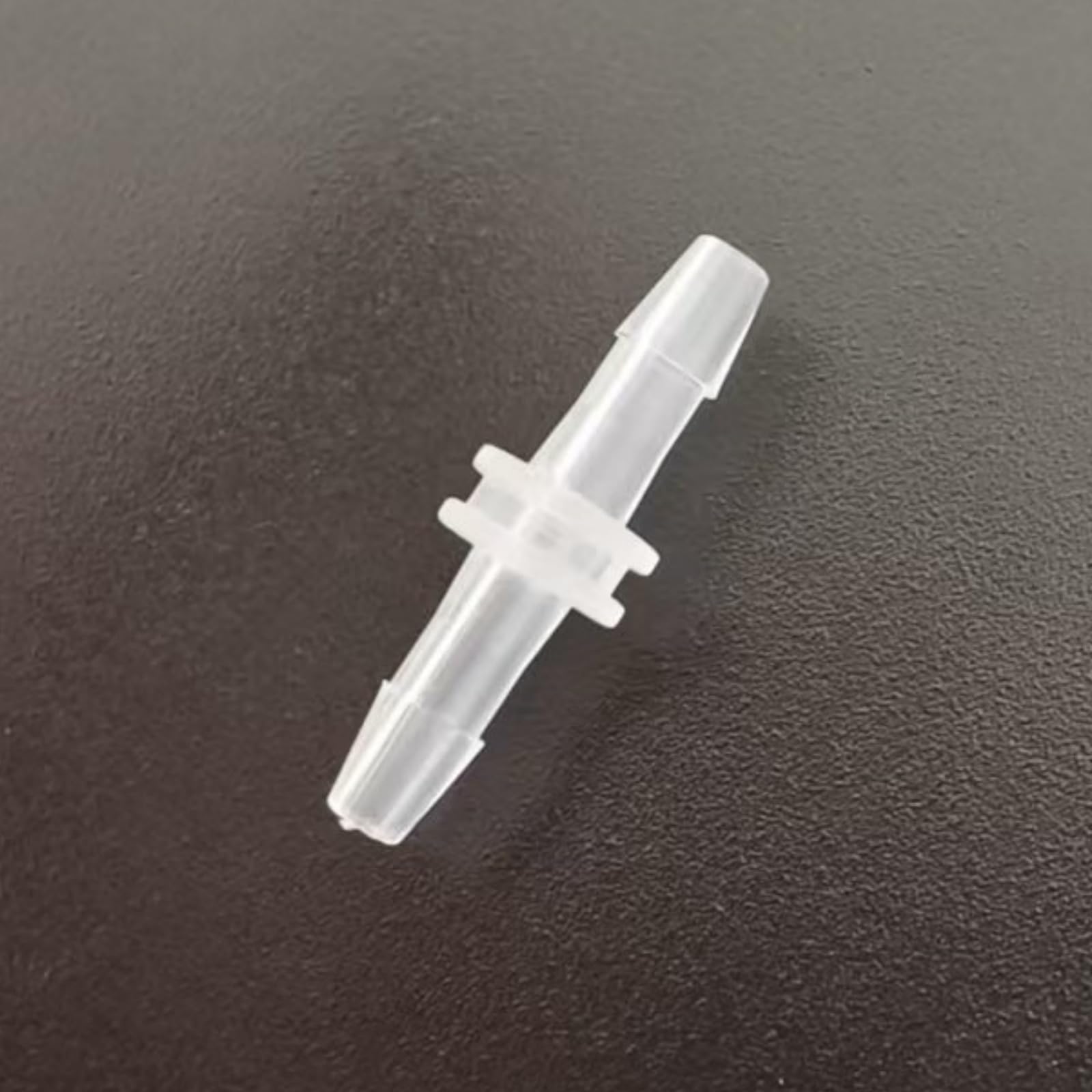 3/32 Inch Hose Barb Fitting Tube Connectors - 20 Pack, Durable PP Transparent Barbed Fittings(ID 1.7-2.4mm)