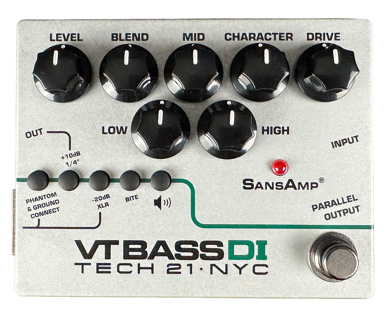 Amazon.com: Tech 21 SansAmp Character Series VT Bass DI : Musical