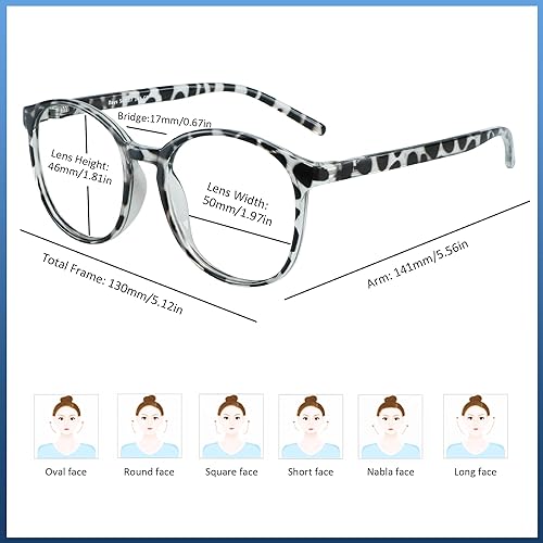Miniatura 3 de Lentes con bloqueo de luz azul para mujeres y hombres, antifatiga, para lectura en la computadora, lentes para ver televisión, elegante montura