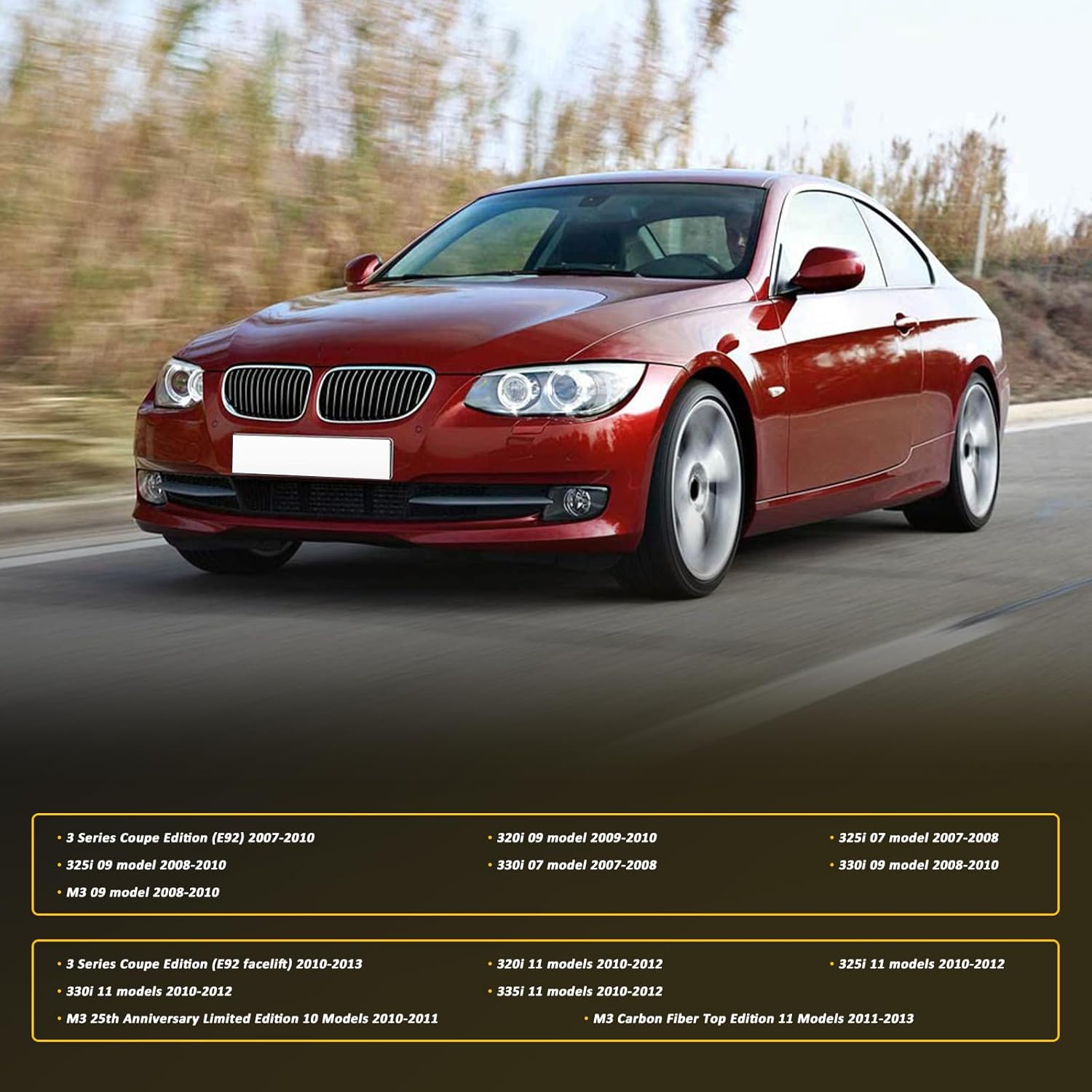 Master Driver Side Power Window Switch 2004-2012 for BMW 3Series E92 328i 335i Replacement # 61319217350 61319217346 61319155509 61319132158 61319125294 61316970691