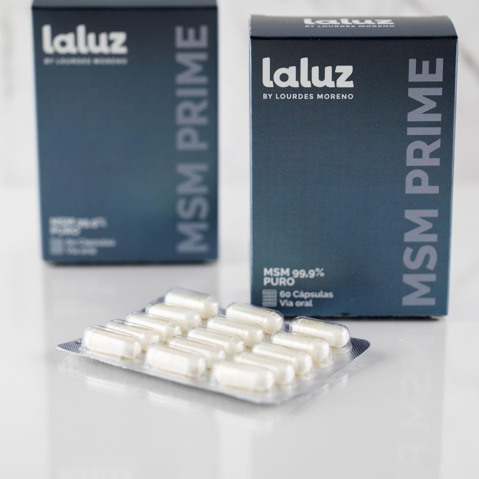 MSM PRIME 60 Cápsulas Suplemento Regenerante Articulaciones Antiinflamatorio Protección Antioxidante Movilidad Mejorada Alivio Dolor Articular