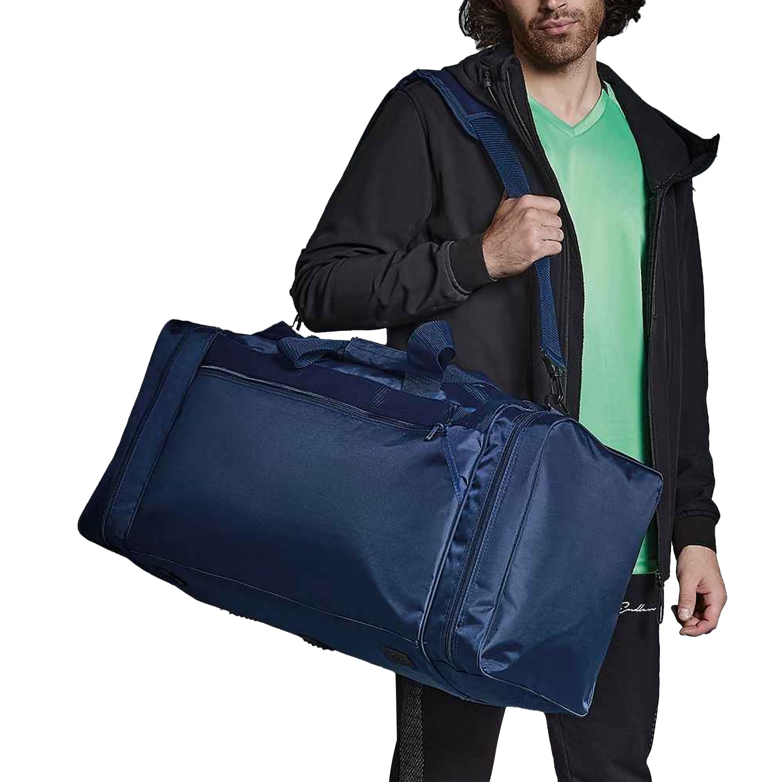 Quadra Jumbo Sports Holdall, Navy francese, 75 x 35 x 30 cm