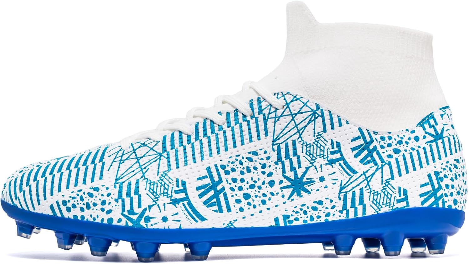 Adult Soccer Cleats Men Lightweight Football Boots Breathable Professional Sneaker Sport Athletic Ground Football Shoes