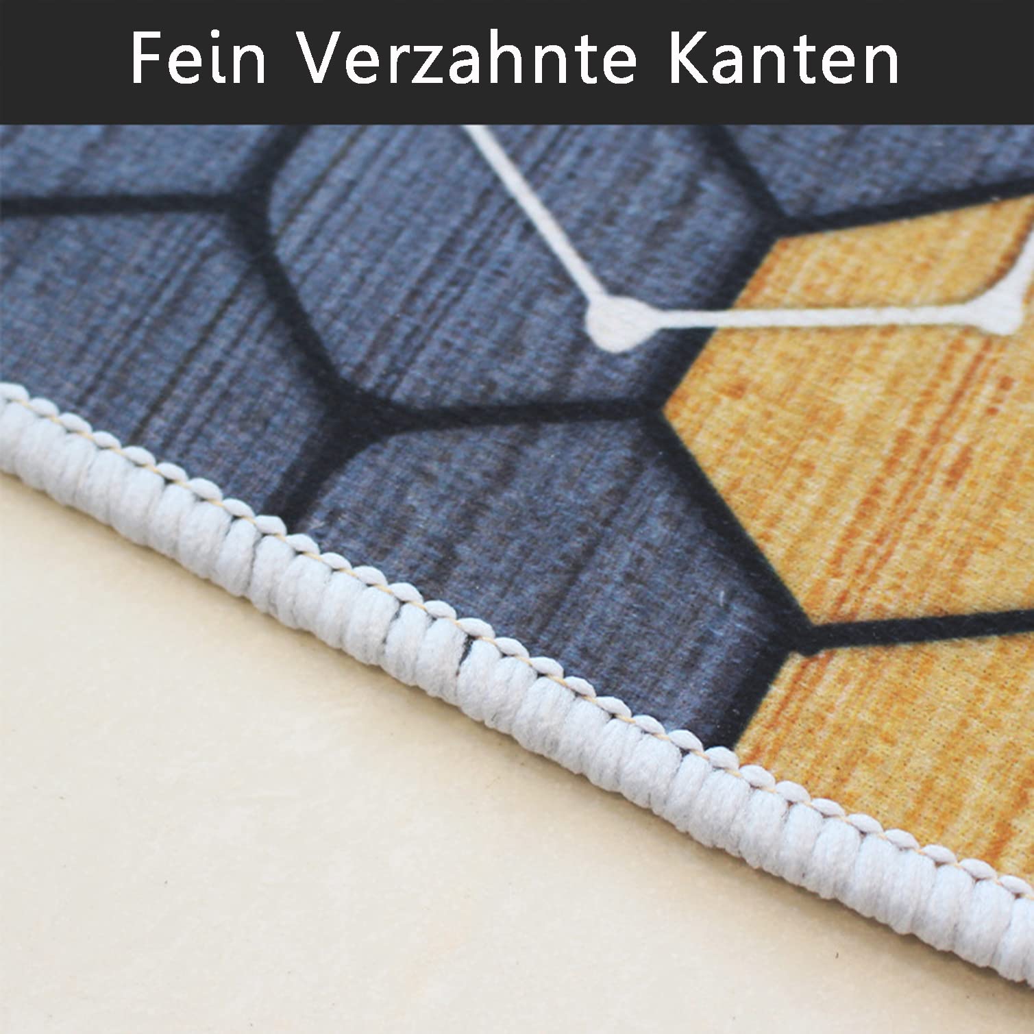 YOPOIY Teppich Rund, ​Weicher Gamer Teppich, Moderne Rutschmatte Teppich, Waschbare Teppiche fürs Wohnzimmer Schlafzimmer Küchenteppich-8-Ø 120cm