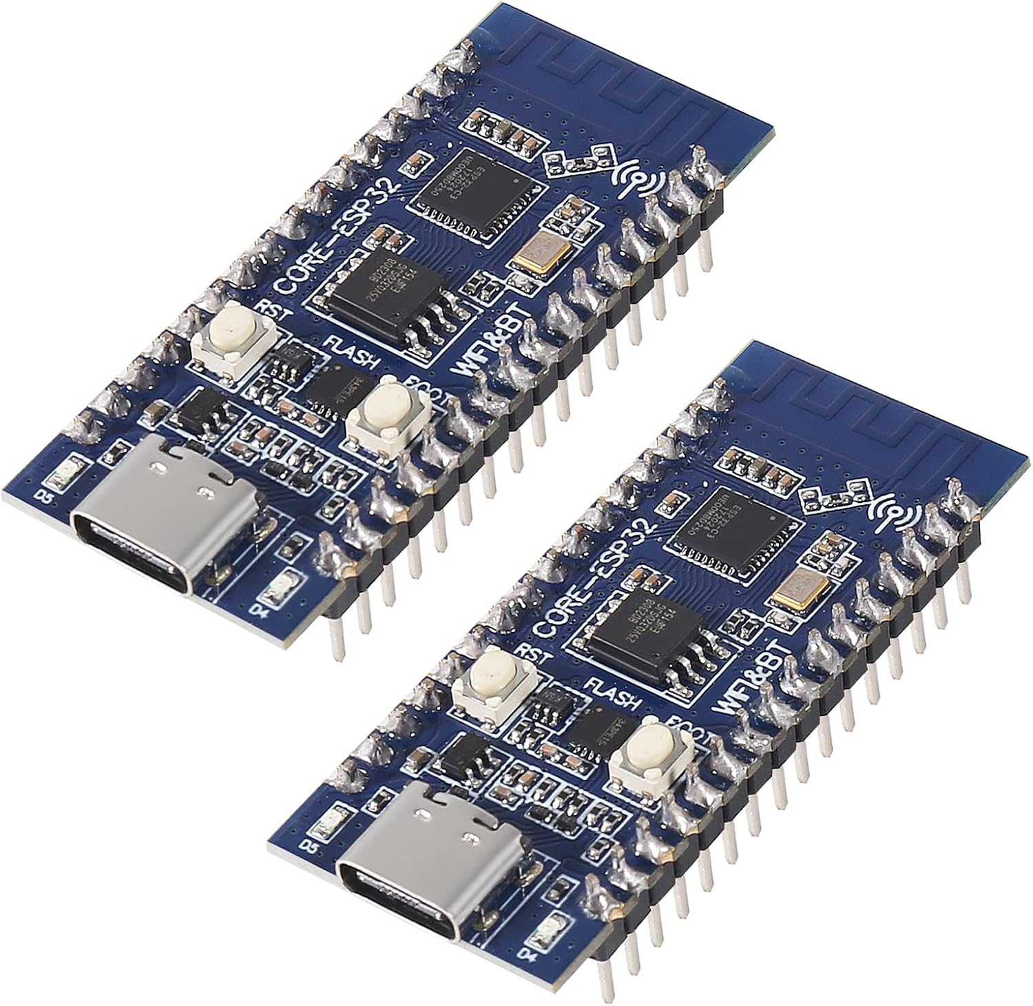 Amazon.com: AOICRIE 2pcs ESP32-C3 ESP32 USB C Development Boards Pre ...