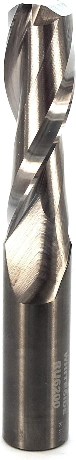 Whiteside Router Bits RU6200 Standard Spiral Bit with Up Cut Solid Carbide 5/8-Inch Cutting Diameter and 2-Inch Cutting Length