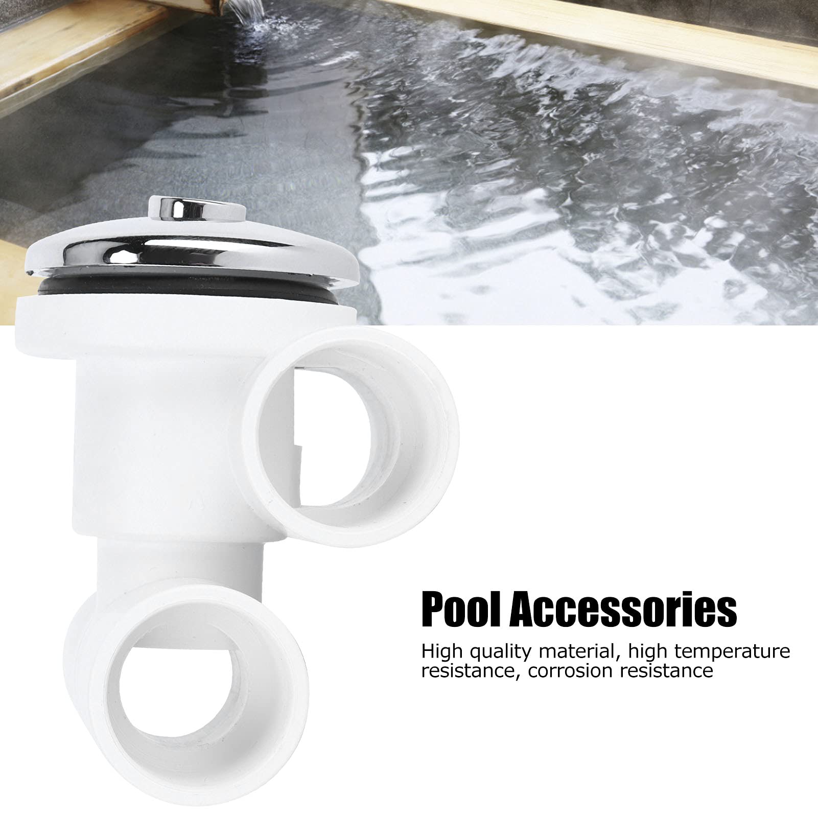 2-Pack Pool Return Jet Nozzles — Adjustable Directional Flow Fittings For Swimming Pools-517872