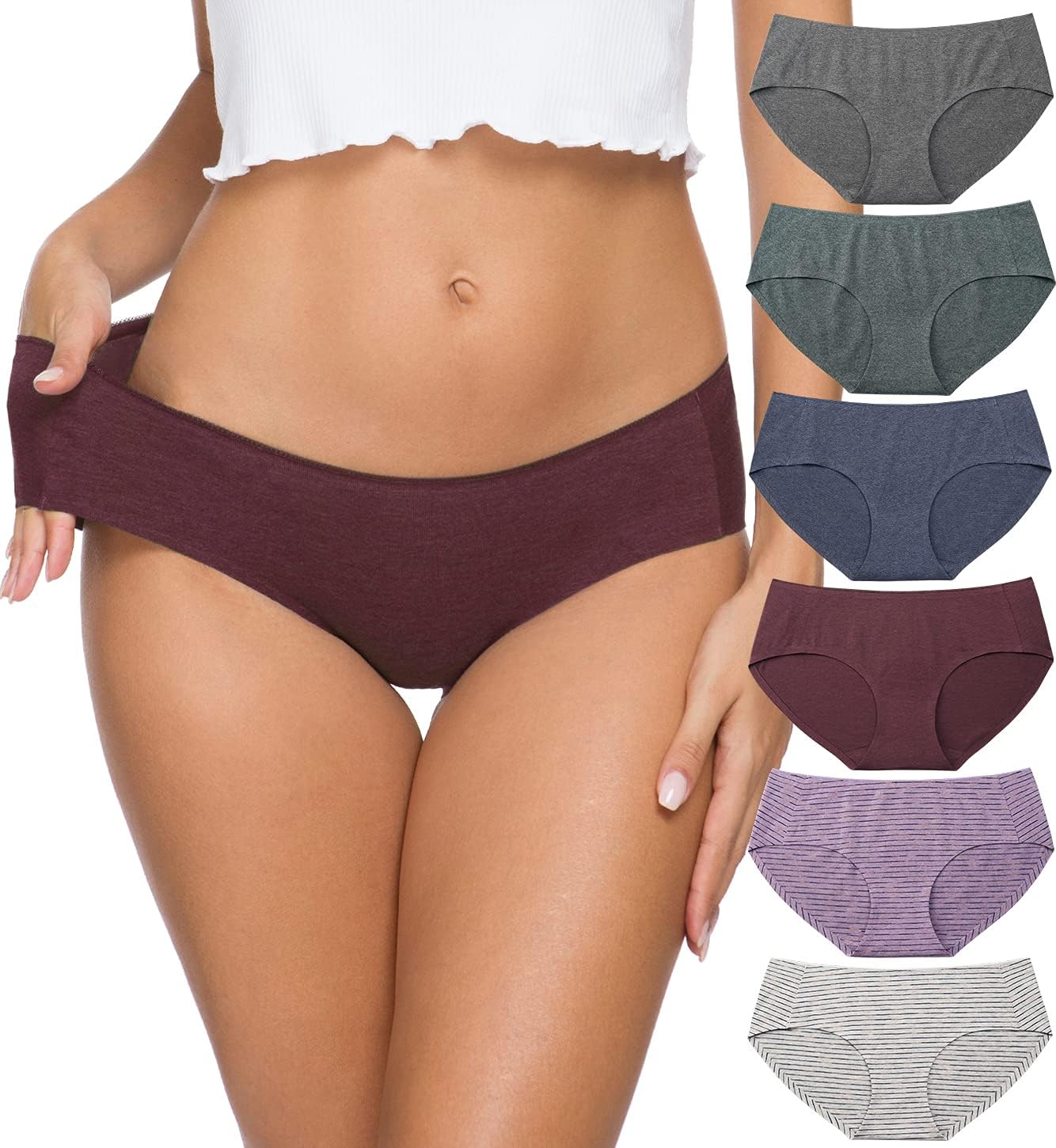100 cotton no show underwear Clearance