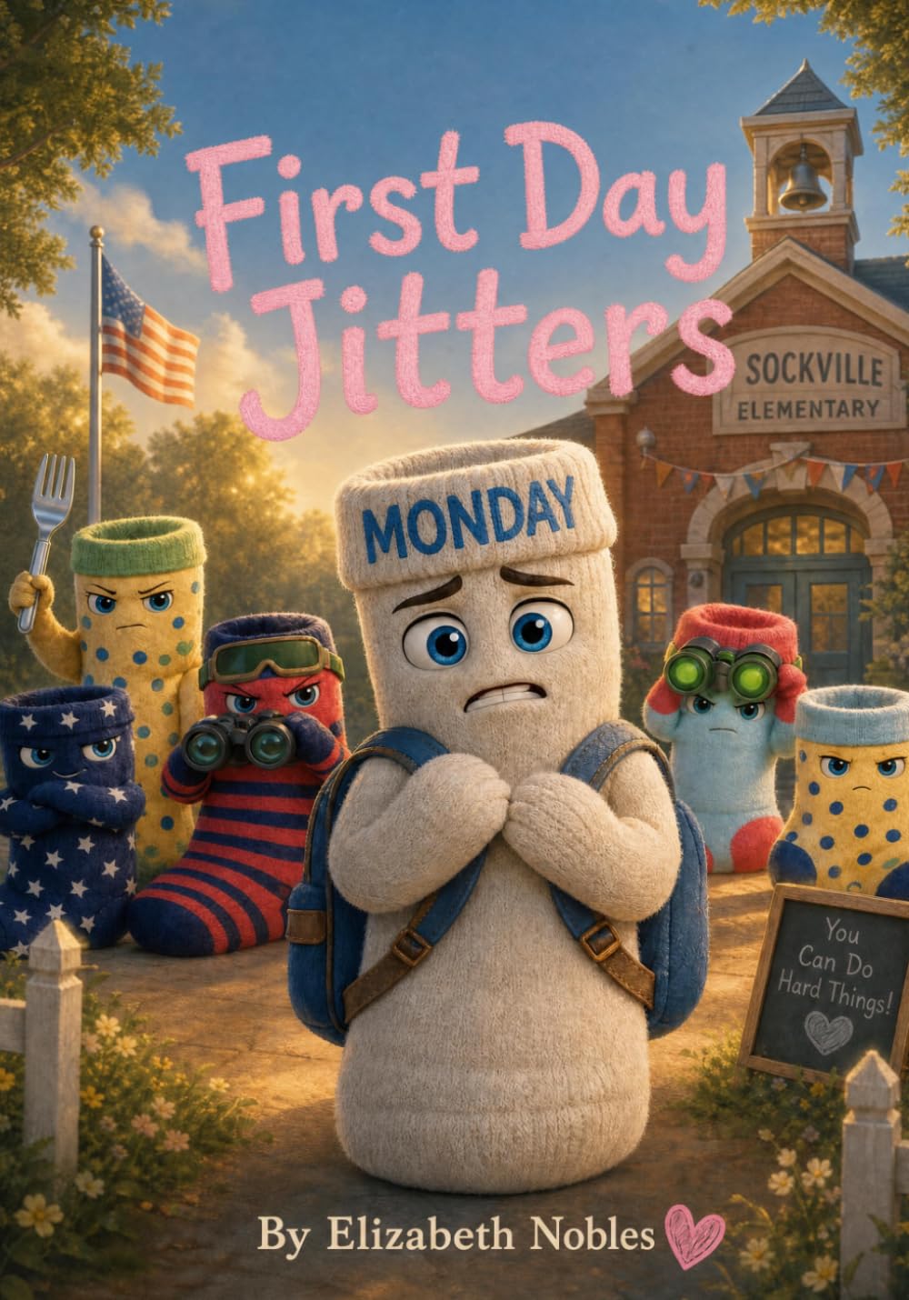 First Day Jitters (Norton the Monday Sock)