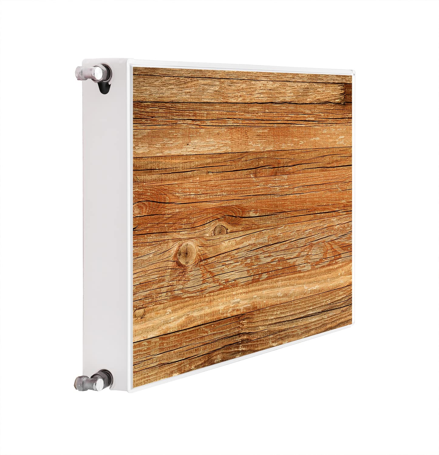 DarHaus Magnetische radiatorbekleding, radiatorbekleding, 80 x 60 cm, motief hout